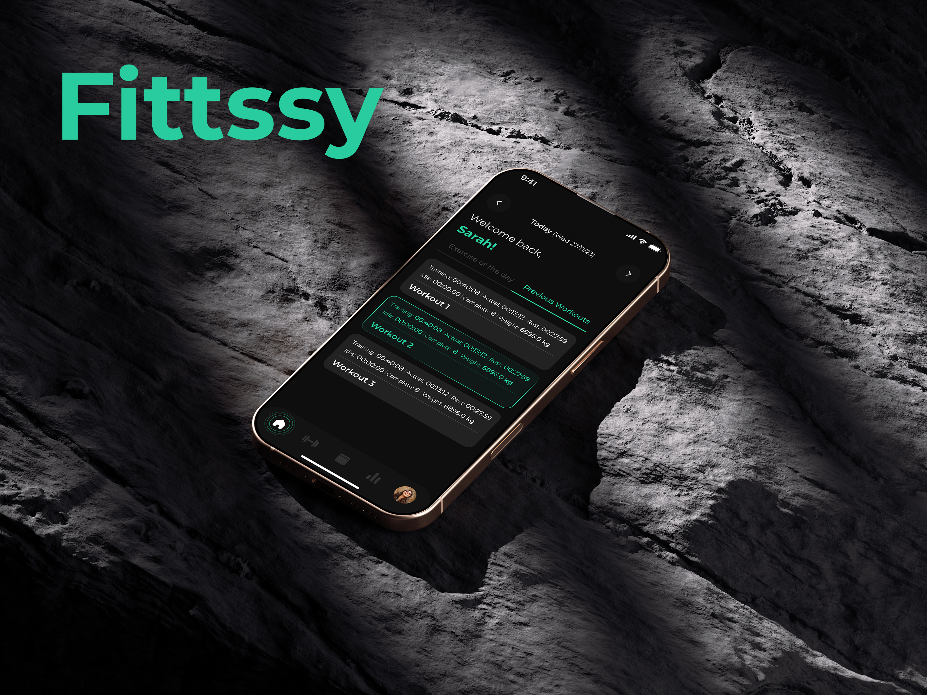 Fittssy - Workout Tracking App